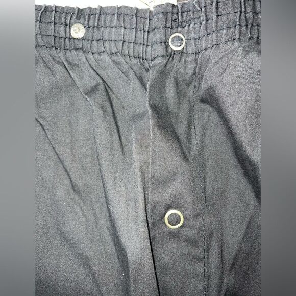 Oscar de la Renta Men’s Pajama Set - Size Large, Gray with Red Piping - Picture 5 of 6